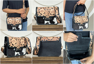 กระเป๋าหนังวัวแท้ทำมือ ดีไซน์ทันสมัย แบรนด์ใหม่ปี 2026 คุณภาพพรีเมียมสุดหรู สำหรับผู้หญิง สะพายข้างและสะพายไหล่ - Product Image 3