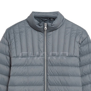 Veste matelassée personnalisée avec logo OEM, best-seller, chaude, couleur unie, en duvet - Product Image 6
