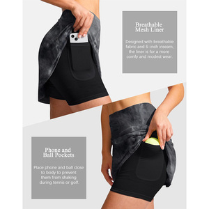 Shorts de golf pour femmes, logo personnalisé, vêtements d'entraînement légers, fabrication OEM au Pakistan, exportation mondiale - Product Image 4