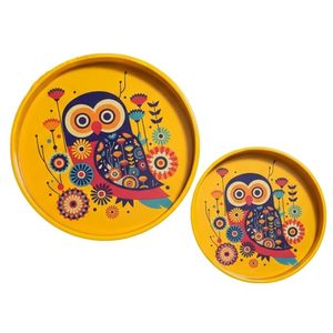 ชุดภาชนะใส่อาหารลายวัวพิชไว 2 ใบ พร้อมถาดโลหะสำหรับเสิร์ฟขนมขบเคี้ยวและผลไม้อบแห้ง ดีไซน์หรูหรา เหมาะสำหรับงานแต่งงาน - Product Image 1