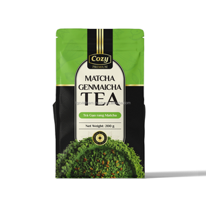 Thé vert au jasmin de qualité export, feuilles de thé au jasmin en sachets verticaux, marque Cozy Premium, prix d'usine - Product Image 3