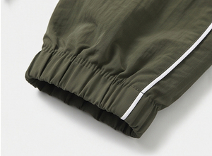 Factory Custom Women Nylon Jackets and Pants <b>Jogging</b> <b>Suit</b> 100% Polyester Waterproof Baggy Loose Fit Lightweight Tracksuit Ladies - Product Image 5