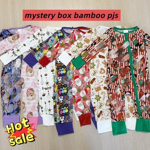 Kotak Misteri Piyama Bambu Siap Kirim, Piyama Bayi Motif Karakter, Piyama Bayi Berkaki Resleting - Product Image 5