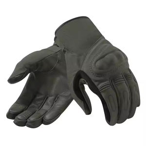 Guantes de Motocicleta de Cuero Duradero, Completos, Antideslizantes, con Función Táctil, Unisex, Cierre de Velcro, Recubiertos de Poliuretano - Product Image 5