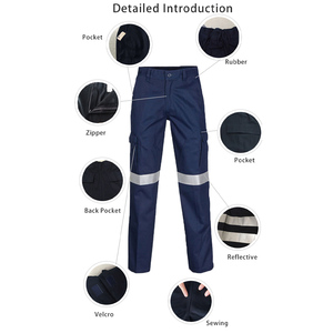 Pantalones de Trabajo Industriales Cómodos y Transpirables 2026, Alta Visibilidad, Resistentes al Fuego, Bajo Precio, Logotipo y Talla Personalizables - Product Image 6