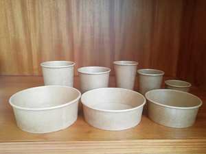 Prix le plus bas, écologique, logo personnalisé imprimé, nouveau design de gobelet en papier pour crème glacée pour le marché européen - Product Image 6