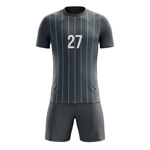 Uniforme de Fútbol Sublimado de Diseño Personalizado, Ropa Deportiva Transpirable Unisex, Conjunto de Camiseta y Pantalones Cortos de Fútbol, Fabricación al por Mayor OEM - Product Image 1
