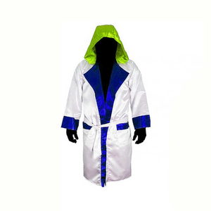 Best 2026 New Design Quality Boxing Robe With Hood Breathable Comfortable Boxing Robe With <b>Cheap</b> Price Custom Logo OEM - Product Image 3