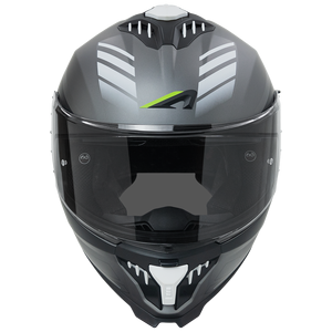 Cascos ASTONE, Nuevo Modelo ABS BLASTER, Color Plata Titanio Mate, Blanco, Casco Integral, Modelo GT6 YB06, Forro de Nailon, Venta de Fábrica - Product Image 3