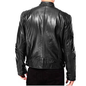 Custom Made <b>Biker</b> Motorbike Motorcycle Leather <b>Jacket</b> Full Sleeves Professional Hot Sale Men's Moto <b>Biker</b> Style - Product Image 3