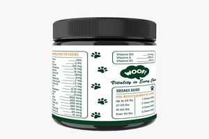 Multivitamin Chews for Dogs Daily Nutrition Immune Skin Coat Joint Digestive Health Support Pet <b>Supplement</b> OEM ODM Private Label - Product Image 2