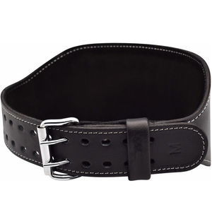 Cinturón de Levantamiento de Pesas Personalizable de Cuero Vacuno Negro, Material Suave Genuino para Hombres y Mujeres, Soporte para Fitness, Logotipo Personalizado - Product Image 4