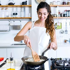 Confezione da 72 Grembiuli Monouso in Vinile 89x114 cm Bianchi con Orlo per Lavorazione Carni e Manipolazione Alimenti Unisex Industriali - Product Image 6