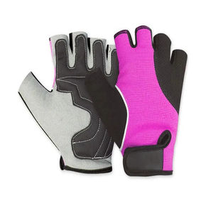 Gants d'exercice en cuir de gymnastique sportive pour l'entraînement blanc gants d'haltérophilie sangle musculation entraînement Fitness cyclisme - Product Image 4