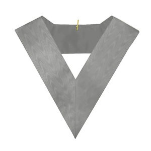 Collar de Regalia Masónica con Adorno Plateado, Collar de Gran Oficial Provincial, Collar de Regalia de Gran Logia, Collar Masónico de Caballero Templario - Product Image 6