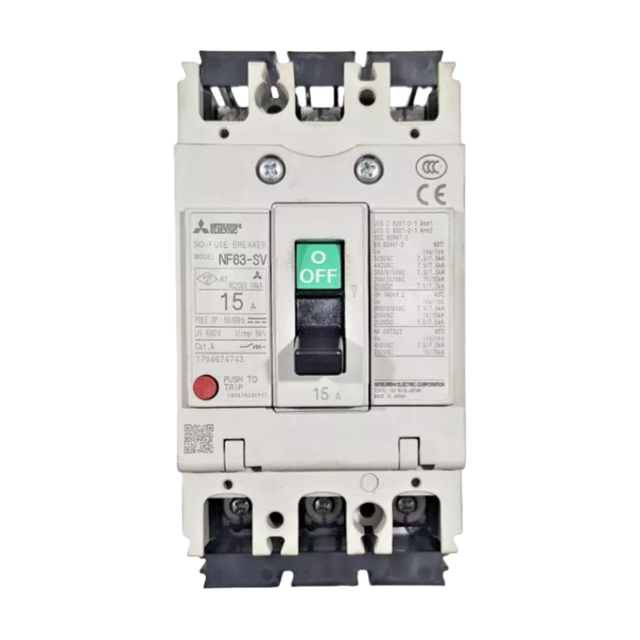 Original & New  Mitsubishi Molded Case Circuit Breaker NF-S Series NF32-SV NF63-SV NF125-SXV NF125-SGV NF125-SEV MCCB