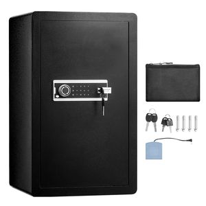 Armadietto Ignifugo a Singola Porta da 4,0 Piedi Cubi con Serratura a Chiave e Accesso con Password, Luce LED, Portachiavi e 2 Ripiani - Product Image 1