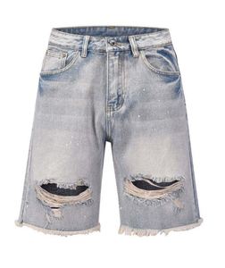 Shorts en jean pour hommes, coupe droite, denim en coton de qualité supérieure, vêtements décontractés à la mode, fabricant en gros, prix abordable disponible - Product Image 5