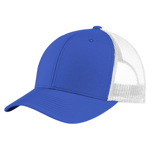 Custom 6 Panel Mesh Snapback Trucker Hat Puff Printing Adjustable Cap Curved Brim Fashion Casual Sports Common Denim Canvas - Product Image 4