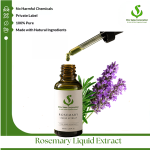 Extrait liquide de romarin de luxe pour les soins cosmétiques personnels et les besoins de distribution mondiale |   Envoyer une demande maintenant - Product Image 1