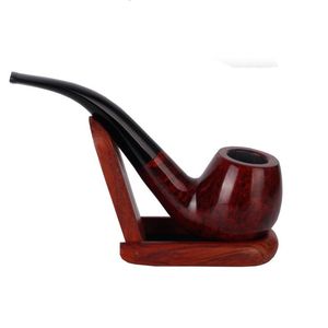 Nueva Pipa de Fumar Portátil Hecha a Mano de Madera de Briar, Pipa de Tabaco de Madera de Lujo al por Mayor para Accesorios de Fumar - Product Image 1