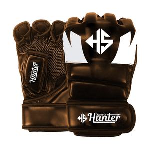 Gants professionnels de boxe et MMA demi-doigt en cuir PU avec service OEM - Product Image 3