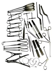 Ensemble d'instruments chirurgicaux professionnels pour craniotomie neurochirurgicale orthopédique, 40 pièces, kit chirurgical pour la chirurgie du crâne et du cerveau - Product Image 3