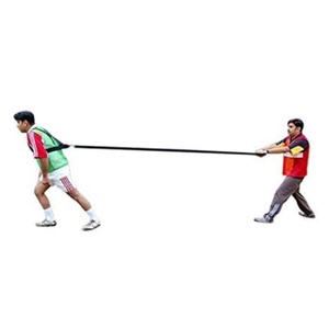 Harnais de résistance d'épaule noir en PP de qualité supérieure, bande de Fitness pour la Gym, vente en gros - Product Image 1