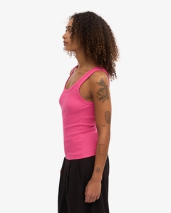 High Quality Custom Logo Lady Tank <b>Top</b> For Summer Casual Workout New Wholesale Cotton Polyester Tees - Product Image 2