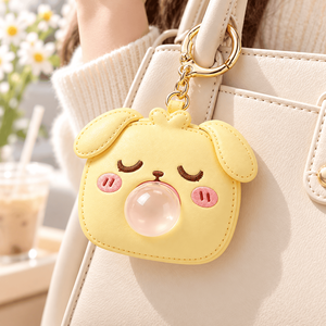 Jouets en cuir PU personnalisés, jouets à presser, jouets anti-stress, breloques pour sac - Product Image 5