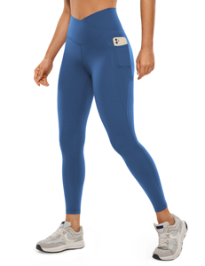 Leggings de sport pour femmes de haute qualité, taille haute, extensibles dans quatre directions, respirants, séchage rapide, couleur unie, pantalon de gym - Product Image 5