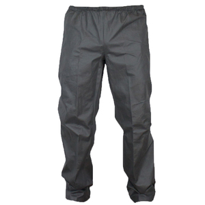 Pantalones de poliéster negros para hombre, de secado rápido, para todas las estaciones, ropa para exteriores, producto de alta resistencia, traje de lluvia para hombre y mujer - Product Image 3