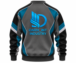 Sweat-shirt à col rond pour homme OARH_INT INDUSTRY, coupe classique, manches raglan, 100% polyester, tissu FRENCH TERRY respirant, décontracté, automne - Product Image 2