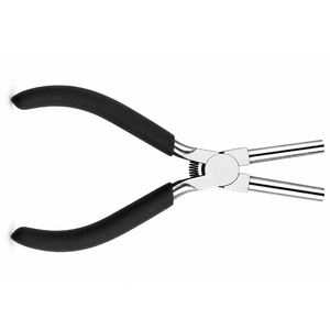 Pince à ressort noire pour la fabrication de fermoirs, outil de bijouterie en acier inoxydable pour la formation de boucles de fil, anneaux, pendentifs, artisanat DIY - Product Image 3