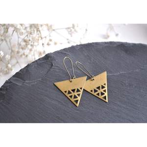 Bijoux de mode en cuivre et laiton écologiques faits à la main de qualité supérieure, design exclusif tendance, modèle 10 pour fournitures de perlage - Product Image 2