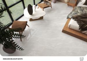 กระเบื้องพอร์ซเลนเคลือบเงาคุณภาพพรีเมียม ขนาด 600x1200 มม. กระเบื้องแผ่นใหญ่ สำหรับโครงการที่อยู่อาศัยและเชิงพาณิชย์ - Product Image 2