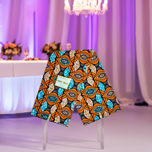 Tela Africana de Primera Calidad con Estampado de Cera 100% Algodón, 6 Yardas, con Patrón Geométrico, Antiestática, Transpirable, para Decoración del Hogar - Product Image 4
