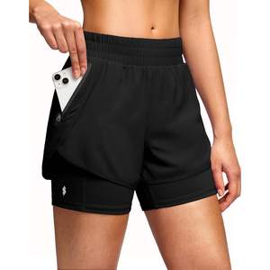 Shorts Deportivos de Verano para Mujer, de Secado Rápido, Cintura Alta, para Gimnasio y Running, Precios al por Mayor - Product Image 2