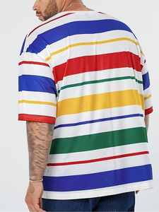 New Design Best Quality Solid Color O-Neck Men's T-Shirt Short Sleeve 100% Cotton Jersey Eco-Friendly Quick Dry Breathable 180g - Product Image 3
