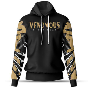 Sudadera con Capucha Venomous Gold Reaper, Sudadera Deportiva Personalizada Premium, Sudadera Informal para Entrenamiento - Product Image 3