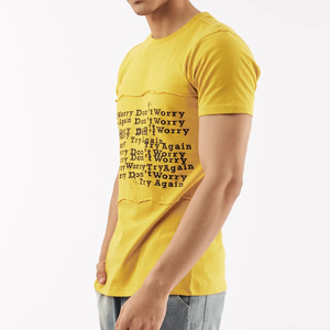 เสื้อยืดคอกลมคุณภาพสูง ขายดี พิมพ์ลายฟิตเนส โลโก้สั่งทำได้ ผ้าฝ้าย 100% ระบายอากาศได้ดี เนื้อผ้าหนา สำหรับผู้ชาย - Product Image 4