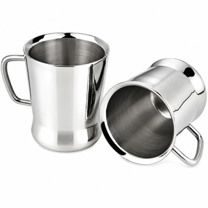 Taza de Acero Inoxidable Grabada Personalizada, Vaso Térmico de Doble Pared con Asa, Regalo Personalizado para Bodas y Aniversarios de Pareja - Product Image 2