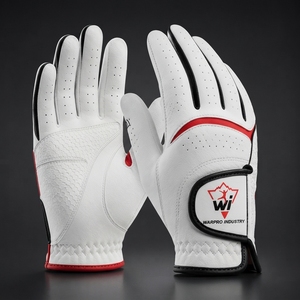 Golf <b>Gloves</b> Premium Soft Leather Comfortable Breathable Grip Enhanced Sports <b>Gloves</b> For Training Practice And Tournament Play - Product Image 5