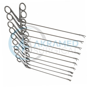 Juego de Instrumentos Laparoscópicos Premium Reutilizables de Acero Inoxidable, Kit de Tijeras y Pinzas para Cirugía Mínimamente Invasiva, con Certificación CE - Product Image 5