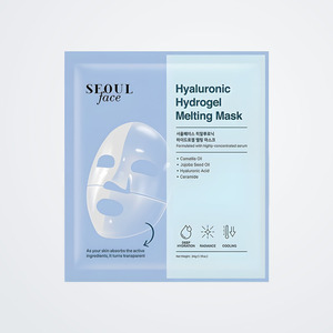 Mascarilla facial Dermal Seoul Face Hyaluronic Hydrogel Melting Mask 34g, hidratante, nutritiva, en bolsa, para todo tipo de piel. - Product Image 6