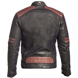 Veste en cuir pour homme, design unique, dernière mode 2026, avec service OEM, meilleur design, vestes en cuir pour homme de haute qualité - Product Image 2