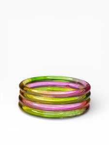 Highest Selling Viral Trendy Multicolor Gelly <b>Bangles</b> <b>Set</b> Bridal Wedding Party Wear Premium Wholesale Price - Product Image 5
