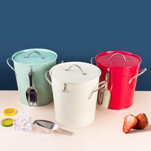 Cubeta de Metal Contemporánea para Bebidas, Enfriador de Hielo para Vino, Cerveza, Champaña, Fiestas, Bares, Restaurantes y Hogares - Product Image 2