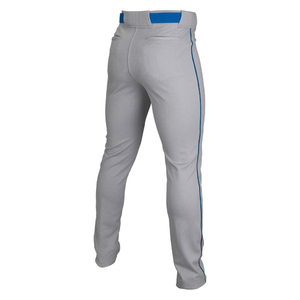 Custom Logo Wholesale Sublimated Blank White Color Baseball Uniform Men's Full Length Training customizable logo Baseball Pants - Product Image 5