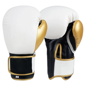 ถุงมือชกมวยหนังแท้ปักโลโก้ตามสั่ง ขนาด 8oz 12oz 16oz - Product Image 4
